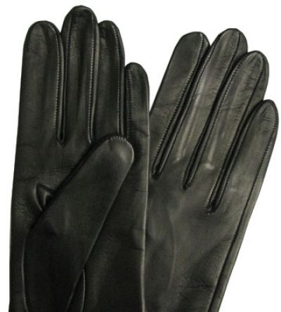 Ladies Silk Lined Leather Gloves #3
